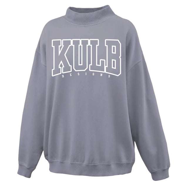 LIVY MOCK NECK (FADED SHADOW GREY)