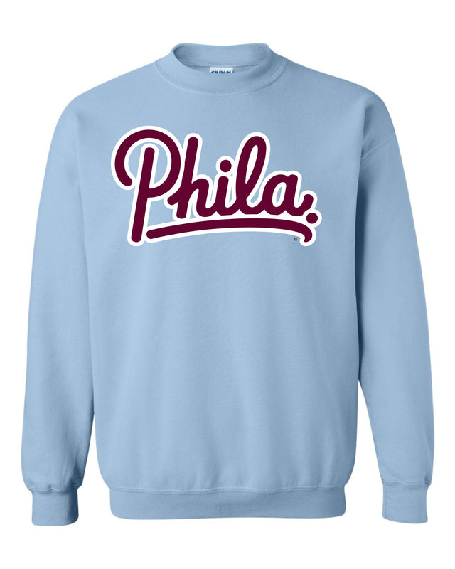 Phila. Light Blue Crewneck
