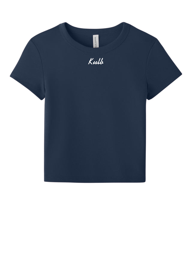 Sweetheart Fitted Tee (Navy)