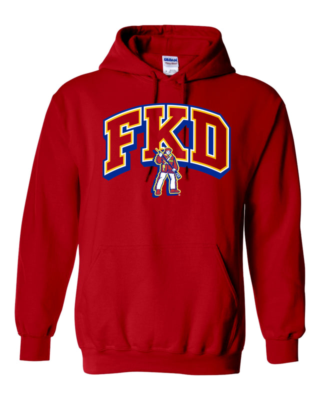 FKD - 3D HOODIE (RED)