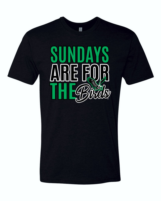 Sundays Are For The Birds (Black T-Shirt)