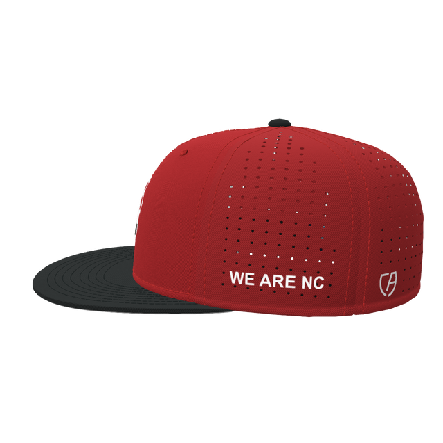 NORTH RED FITTED HAT